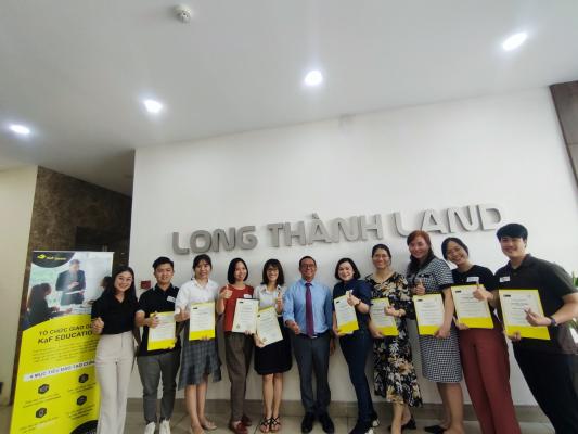 KaF Education x Long Thành Land : Khóa đào tạo Kỹ năng giao tiếp nội bộ tạo ảnh hưởng