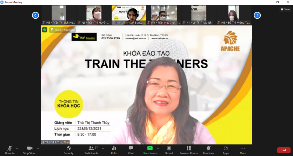 KaF - APACHE : Train the Trainers